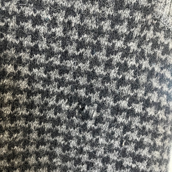 Vintage Courtney Rhodes Wool Houndstooth Sweater Vest - Picture 4 of 4